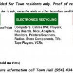 Household Hazardous Waste, Electronics, Prescription Drug & Bulk Drop Off Event